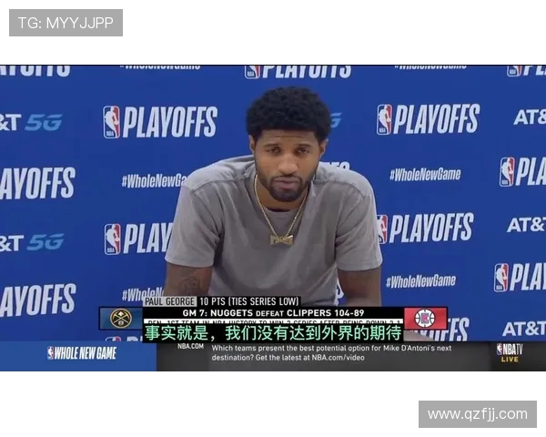 乔治坦言上赛季异常艰难期待新赛季迎来反弹不可能比过去更糟